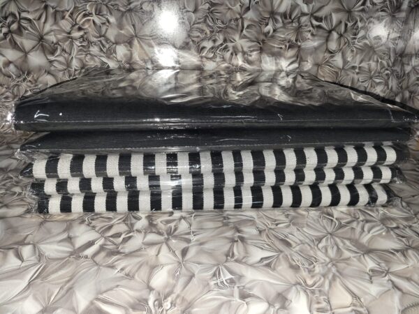 20251123_164312 Premium Handwoven Aso-oke - white and black