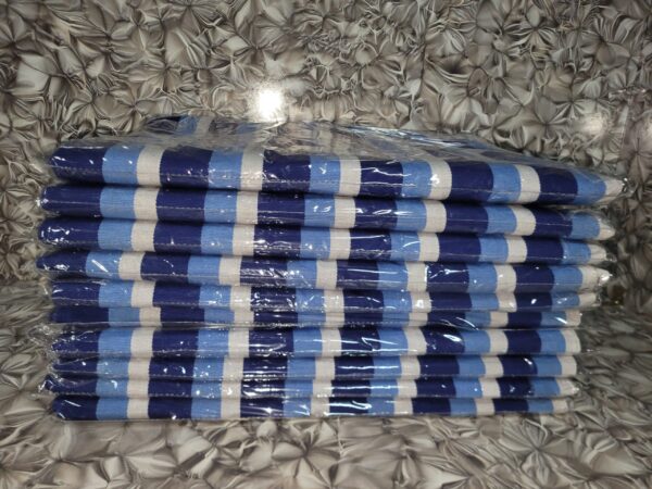 20251123_164731 Premium Handwoven Aso-oke – Royal Blue, Sky blue, and White