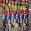20251207_182633 Premium Handwoven Orange Stripe Aso-oke