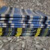 20251217_172844 Premium Handwoven Aso-oke – Sky Blue, White & Royal blue Stripe
