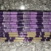 20260208_153221 Luxury Purple Elegant Loom Aso-Oke for Weddings & Parties