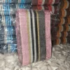 20260412_191716(1) remium Handwoven Pink, Black & white Aso-oke