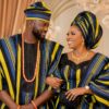 45078cdd-5e55-4b80-88ae-4454c860e8db Premium Handwoven Aso-oke – Black, Blue & Yellow Stripe