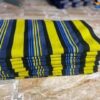 IMG-20251122-WA0027 Premium Handwoven Aso-oke – Black, Blue & Yellow Stripe