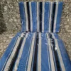 aso_7 Premium Handwoven Aso-oke – Sky Blue, White & Royal blue Stripe