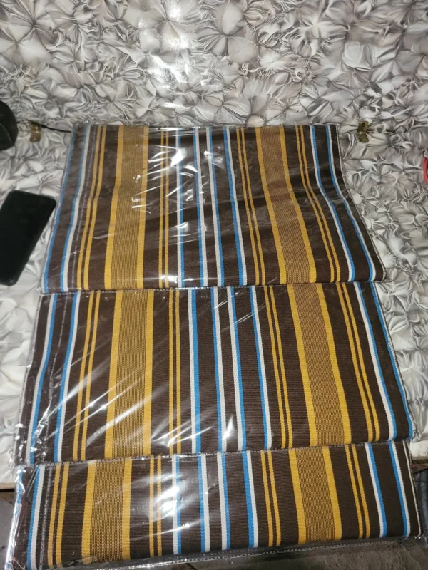 loom13 Luxury Brown & Gold Premium Aso-oke