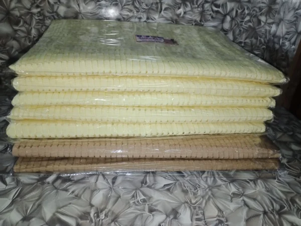 output_1 Premium Handwoven Aso-Oke – Cream Ivory Classic Design