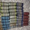 20251130_203836 Premium Handwoven Olive Green Stripe Aso-oke