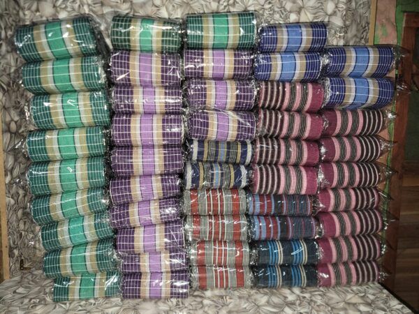 20251214_182011 Premium Handwoven Purple Royal Grid Aso-oke