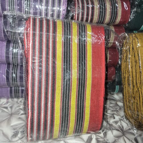 20260125_192640 Premium Classic Red Aso-Oke