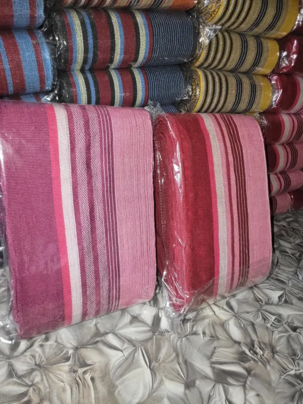 20260331_145600 Premium Handwoven baby Pink & Magenta Aso-oke