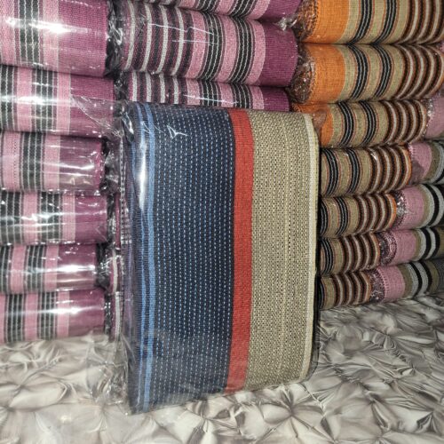 20260419_195508 Prestige Blue & Champagne Handwoven Aso-Oke
