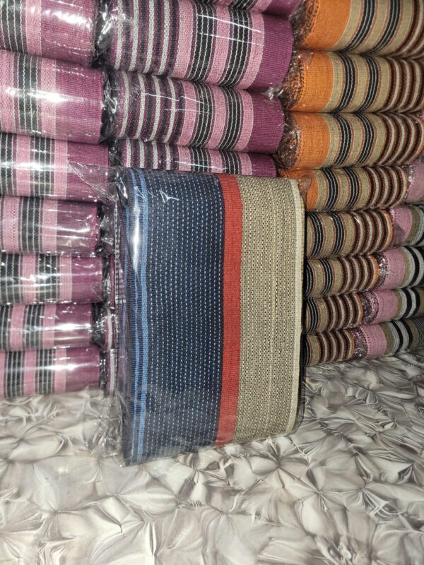 20260419_195508 Prestige Blue & Champagne Handwoven Aso-Oke