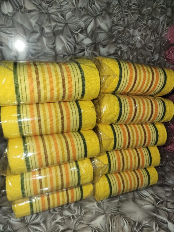 20260612_164451 Premium Sunshine Yellow Prestige Aso-Oke