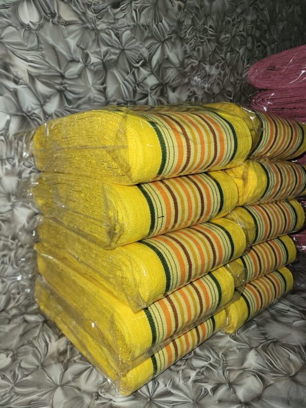 20260612_164455 Premium Sunshine Yellow Prestige Aso-Oke