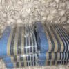 Sky Blue Royal Stripe Handwoven Aso-Oke