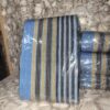 Sky Blue Royal Stripe Handwoven Aso-Oke