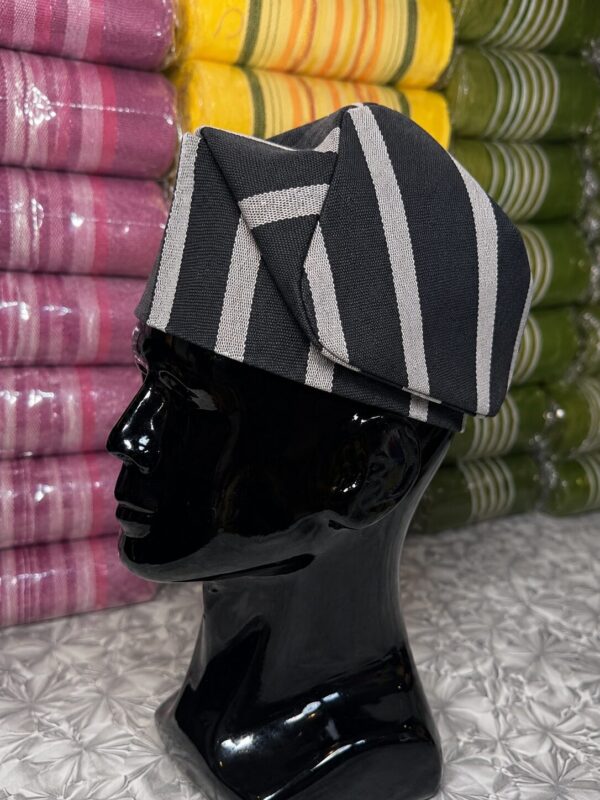 file_0000000059bc71f8ab4a04aaa0b5ba2d Premium black & White handwoven Aso-Oke
