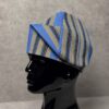 Sky Blue Royal Stripe Handwoven Aso-Oke